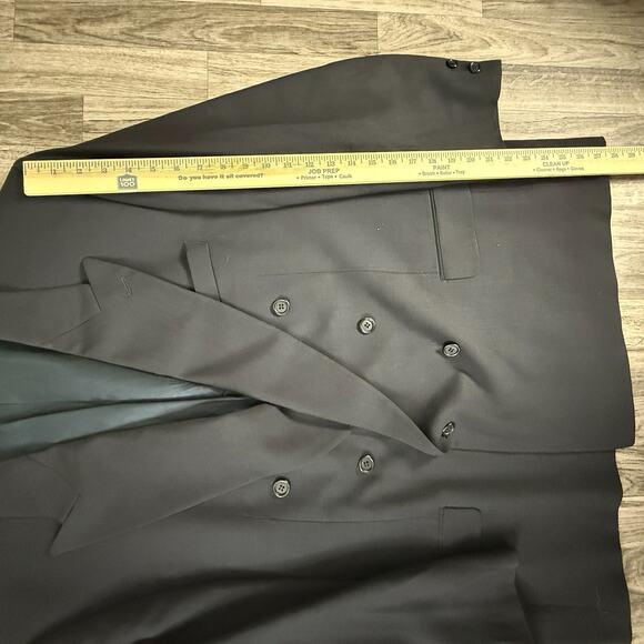 Linea S. Cohen “Troy” 100% Wool Men’s Blazer Sport Coat Model 92285 48R - Picture 8 of 9